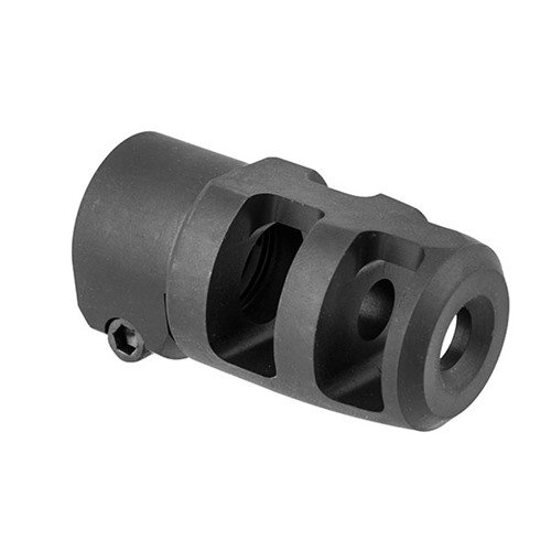 Mini FTE Muzzle Brake 30 Caliber 5/8-24 Steel Black