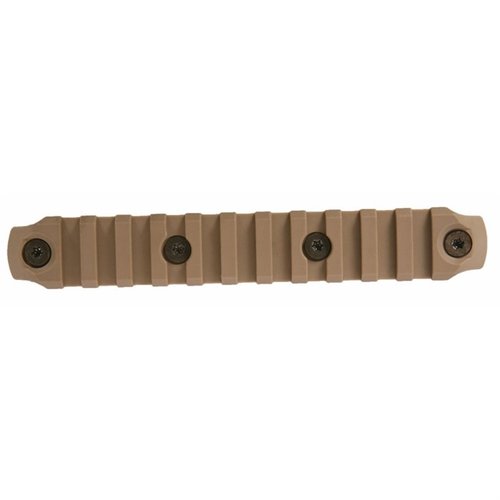KeyMod Picatinny Nylon Rail Section 5.5 inch FDE